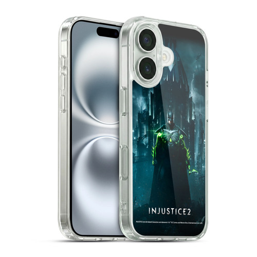 Injustice 2 Characters Batman Soft Gel Case for Apple iPhone 16 & MagSafe