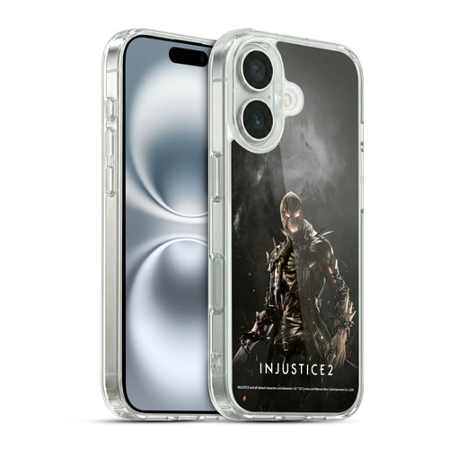 Injustice 2 Characters Scarecrow Soft Gel Case for Apple iPhone 16 & MagSafe