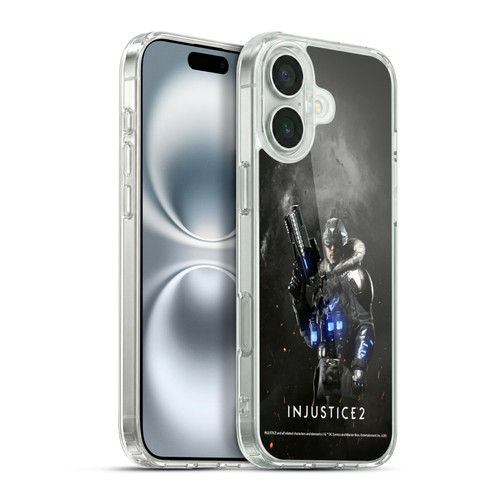 Injustice 2 Characters Captain Cold Soft Gel Case for Apple iPhone 16 Plus & MagSafe