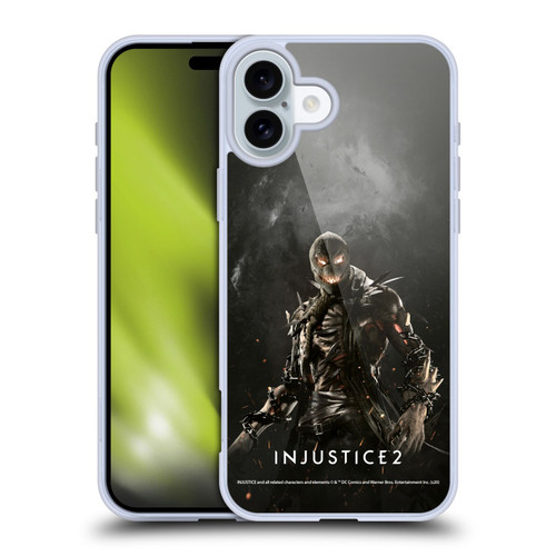 Injustice 2 Characters Scarecrow Soft Gel Case for Apple iPhone 16 Plus