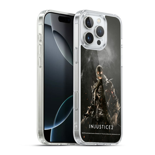 Injustice 2 Characters Scarecrow Soft Gel Case for Apple iPhone 16 Pro Max & MagSafe