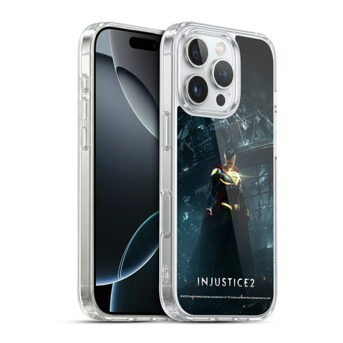 Injustice 2 Characters Superman Soft Gel Case for Apple iPhone 16 Pro & MagSafe