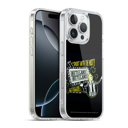 Beetlejuice Graphics Betelgeuse Soft Gel Case for Apple iPhone 16 Pro & MagSafe