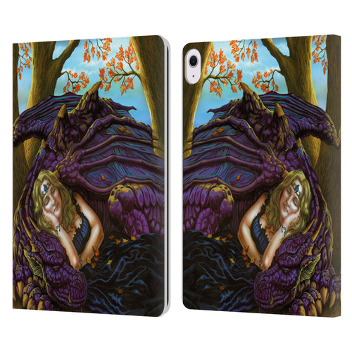 Ed Beard Jr Dragon Friendship Escape To The Land Of Nod Leather Book Wallet Case Cover For Apple iPad Air 13 2024