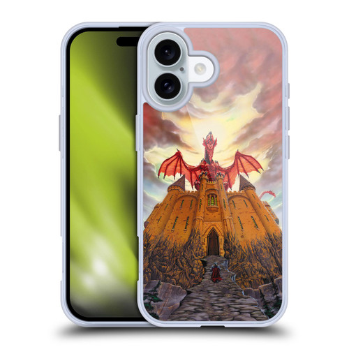 Ed Beard Jr Dragon Friendship Lord Magic Castle Soft Gel Case for Apple iPhone 16 & MagSafe