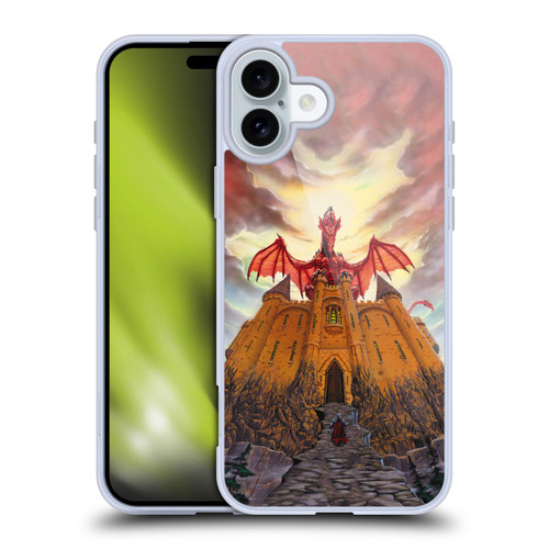 Ed Beard Jr Dragon Friendship Lord Magic Castle Soft Gel Case for Apple iPhone 16 Plus