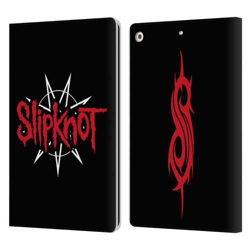 Slipknot We Are Not Your Kind Star Crest Logo Leather Book Wallet Case Cover For Apple iPad 10.2 2019/2020/2021