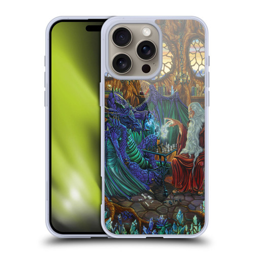 Ed Beard Jr Dragon Friendship Wizard & Dragon Soft Gel Case for Apple iPhone 16 Pro Max & MagSafe