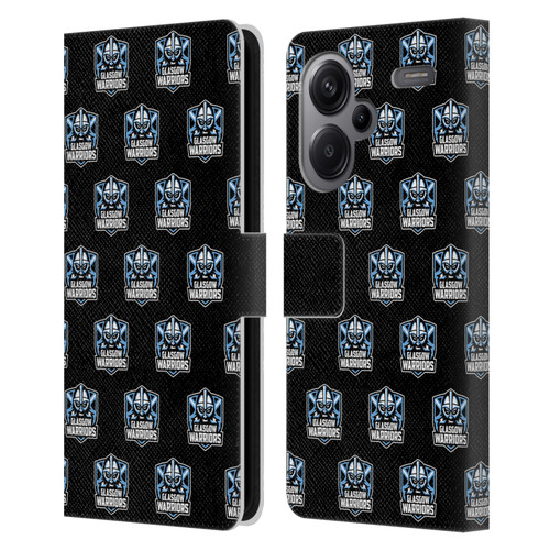 Glasgow Warriors Logo 2 Patterns Leather Book Wallet Case Cover For Xiaomi Redmi Note 13 Pro Plus 5G