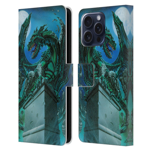 Ed Beard Jr Dragons The Awakening Leather Book Wallet Case Cover For Apple iPhone 16 Pro Max