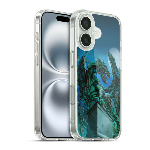 Ed Beard Jr Dragons The Awakening Soft Gel Case for Apple iPhone 16 & MagSafe
