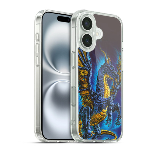 Ed Beard Jr Dragons Mare Soft Gel Case for Apple iPhone 16 & MagSafe