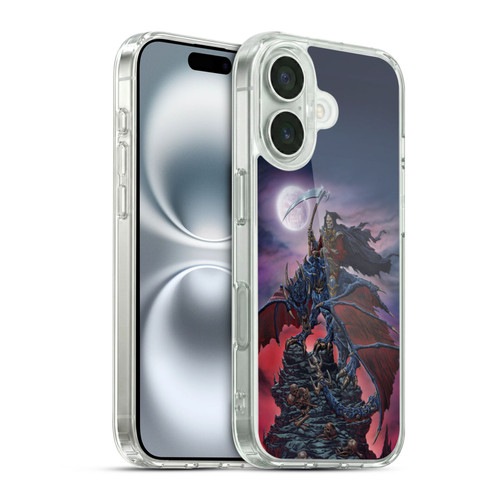 Ed Beard Jr Dragons Reaper Soft Gel Case for Apple iPhone 16 & MagSafe