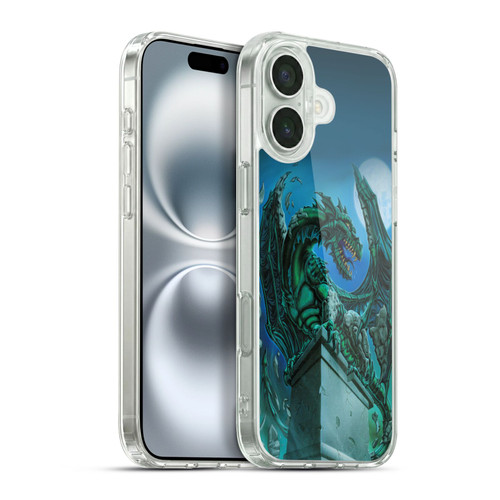 Ed Beard Jr Dragons The Awakening Soft Gel Case for Apple iPhone 16 Plus & MagSafe