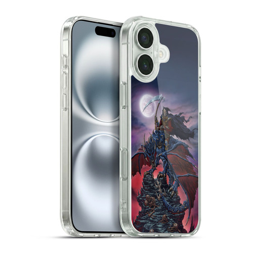 Ed Beard Jr Dragons Reaper Soft Gel Case for Apple iPhone 16 Plus & MagSafe