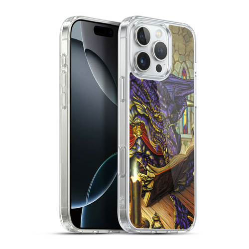 Ed Beard Jr Dragons A Good Book Soft Gel Case for Apple iPhone 16 Pro Max & MagSafe