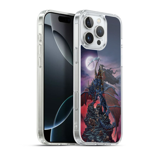 Ed Beard Jr Dragons Reaper Soft Gel Case for Apple iPhone 16 Pro Max & MagSafe