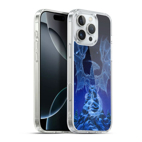 Ed Beard Jr Dragons Winter Spirit Soft Gel Case for Apple iPhone 16 Pro Max & MagSafe