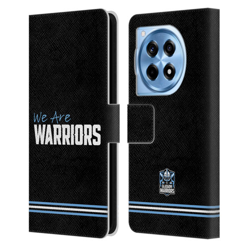 Glasgow Warriors Logo We Are Warriors Leather Book Wallet Case Cover For OnePlus 12R