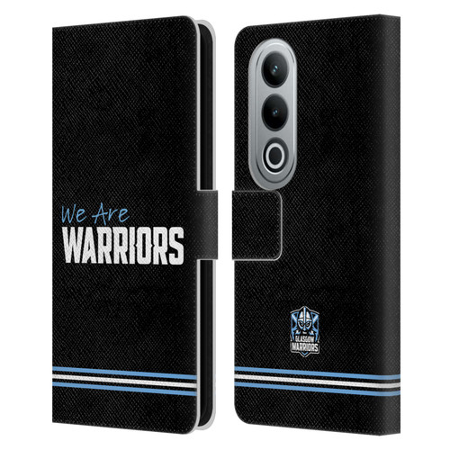 Glasgow Warriors Logo We Are Warriors Leather Book Wallet Case Cover For OPPO OnePlus Ace 3V 5G