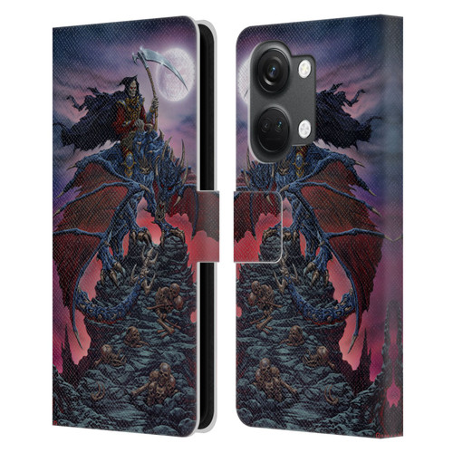 Ed Beard Jr Dragons Reaper Leather Book Wallet Case Cover For OnePlus Nord 3 5G
