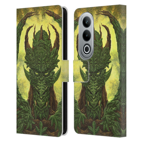 Ed Beard Jr Dragons Green Guardian Greenman Leather Book Wallet Case Cover For OPPO OnePlus Ace 3V 5G