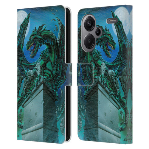 Ed Beard Jr Dragons The Awakening Leather Book Wallet Case Cover For Xiaomi Redmi Note 13 Pro Plus 5G