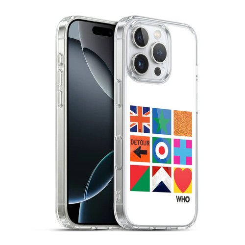 The Who 2019 Album Symbols Grid Soft Gel Case for Apple iPhone 16 Pro & MagSafe