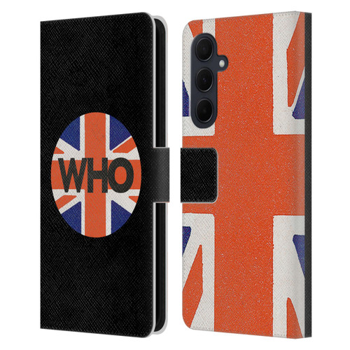 The Who 2019 Album UJ Circle Leather Book Wallet Case Cover For Samsung Galaxy A35 5G