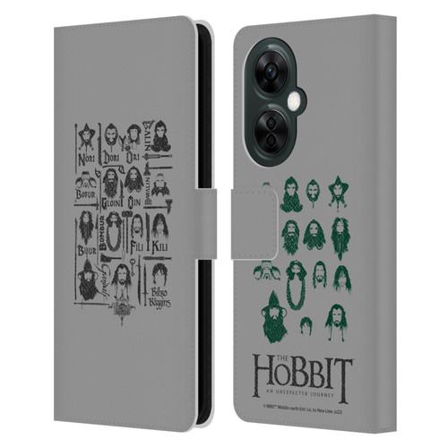 The Hobbit An Unexpected Journey Key Art The Company Leather Book Wallet Case Cover For OnePlus Nord CE 3 Lite 5G