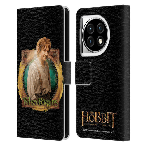 The Hobbit An Unexpected Journey Key Art Bilbo Leather Book Wallet Case Cover For OPPO OnePlus Ace 3 5G