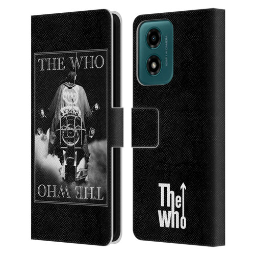The Who Band Art Quadrophenia Album Leather Book Wallet Case Cover For Motorola Moto G04/G04s/G24 4G