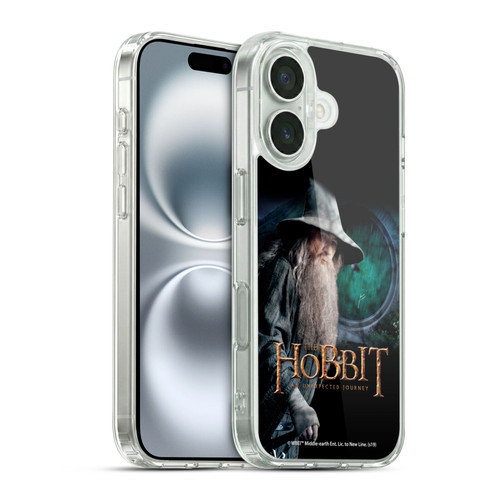 The Hobbit An Unexpected Journey Key Art Gandalf Soft Gel Case for Apple iPhone 16 & MagSafe