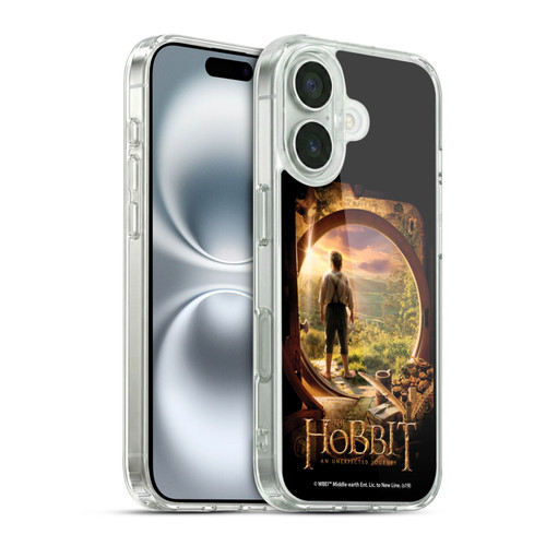 The Hobbit An Unexpected Journey Key Art Hobbit In Door Soft Gel Case for Apple iPhone 16 & MagSafe