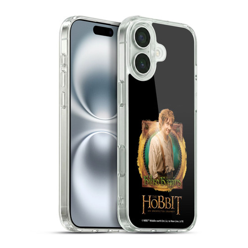 The Hobbit An Unexpected Journey Key Art Bilbo Soft Gel Case for Apple iPhone 16 Plus & MagSafe