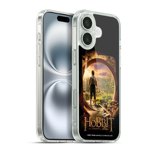 The Hobbit An Unexpected Journey Key Art Hobbit In Door Soft Gel Case for Apple iPhone 16 Plus & MagSafe