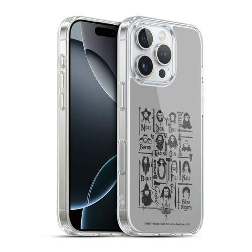 The Hobbit An Unexpected Journey Key Art The Company Soft Gel Case for Apple iPhone 16 Pro & MagSafe