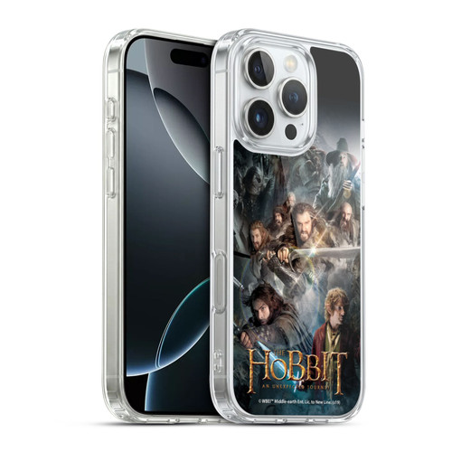 The Hobbit An Unexpected Journey Key Art Group Soft Gel Case for Apple iPhone 16 Pro & MagSafe