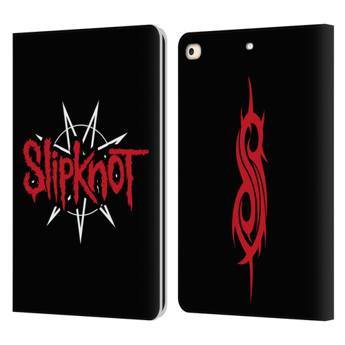 Slipknot We Are Not Your Kind Star Crest Logo Leather Book Wallet Case Cover For Apple iPad 9.7 2017 / iPad 9.7 2018