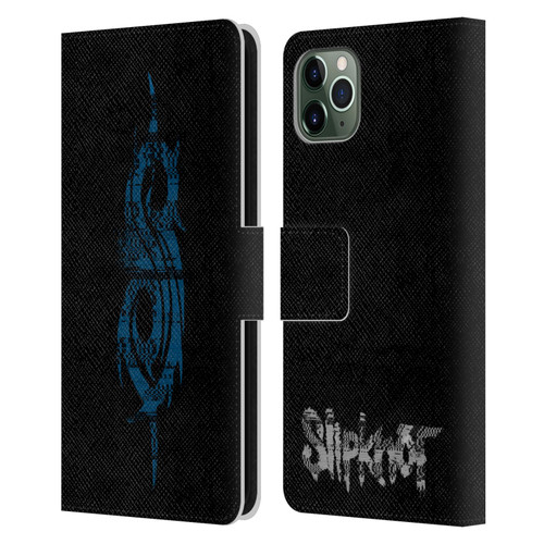 Slipknot We Are Not Your Kind Glitch Logo Leather Book Wallet Case Cover For Apple iPhone 11 Pro Max