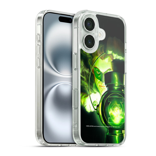 Green Lantern DC Comics Comic Book Covers Portrait Soft Gel Case for Apple iPhone 16 & MagSafe