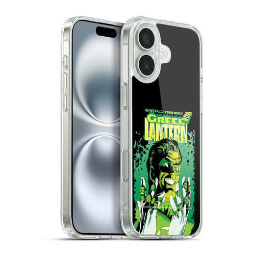 Green Lantern DC Comics Comic Book Covers Emerald Twilight Soft Gel Case for Apple iPhone 16 Plus & MagSafe