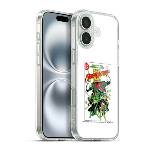 Green Lantern DC Comics Comic Book Covers Group 2 Soft Gel Case for Apple iPhone 16 Plus & MagSafe