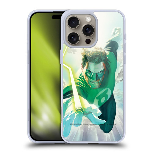 Green Lantern DC Comics Comic Book Covers Flight Soft Gel Case for Apple iPhone 16 Pro Max