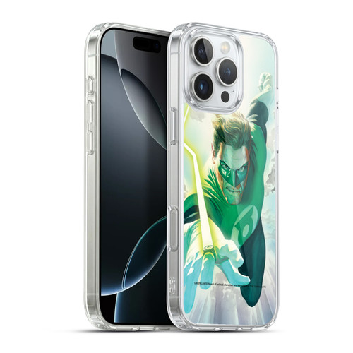 Green Lantern DC Comics Comic Book Covers Flight Soft Gel Case for Apple iPhone 16 Pro Max & MagSafe