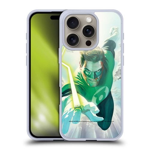 Green Lantern DC Comics Comic Book Covers Flight Soft Gel Case for Apple iPhone 16 Pro
