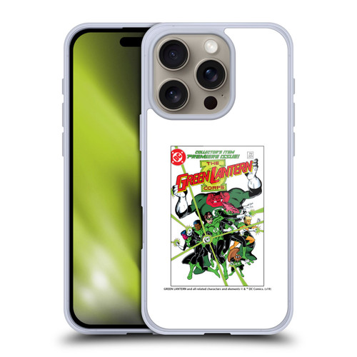 Green Lantern DC Comics Comic Book Covers Group 2 Soft Gel Case for Apple iPhone 16 Pro