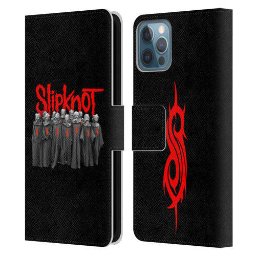 Slipknot We Are Not Your Kind Choir Leather Book Wallet Case Cover For Apple iPhone 12 / iPhone 12 Pro
