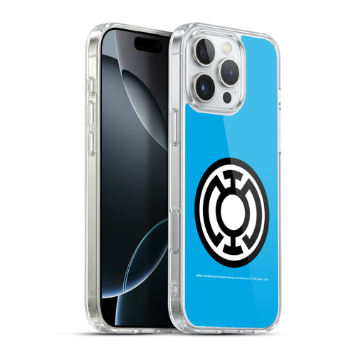 Green Lantern DC Comics Lantern Corps Blue Soft Gel Case for Apple iPhone 16 Pro Max & MagSafe