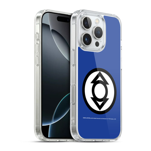 Green Lantern DC Comics Lantern Corps Indigo Soft Gel Case for Apple iPhone 16 Pro & MagSafe